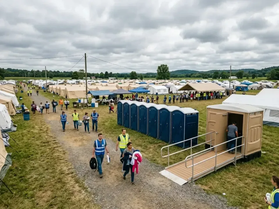 disaster-relief-camp-restrooms-010 — frequently asked questions, Dumpster & Portable Bathrooms Rental in Graymoor-Devondale,…
